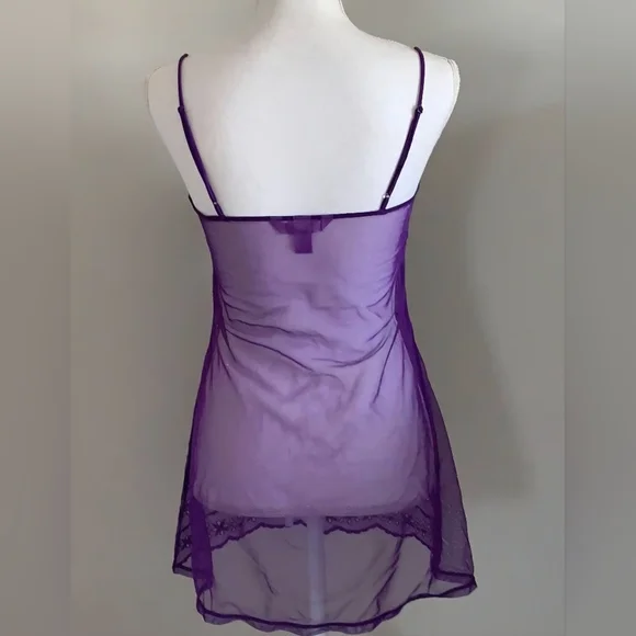 Victoria's Secret Violet Lace Chemise